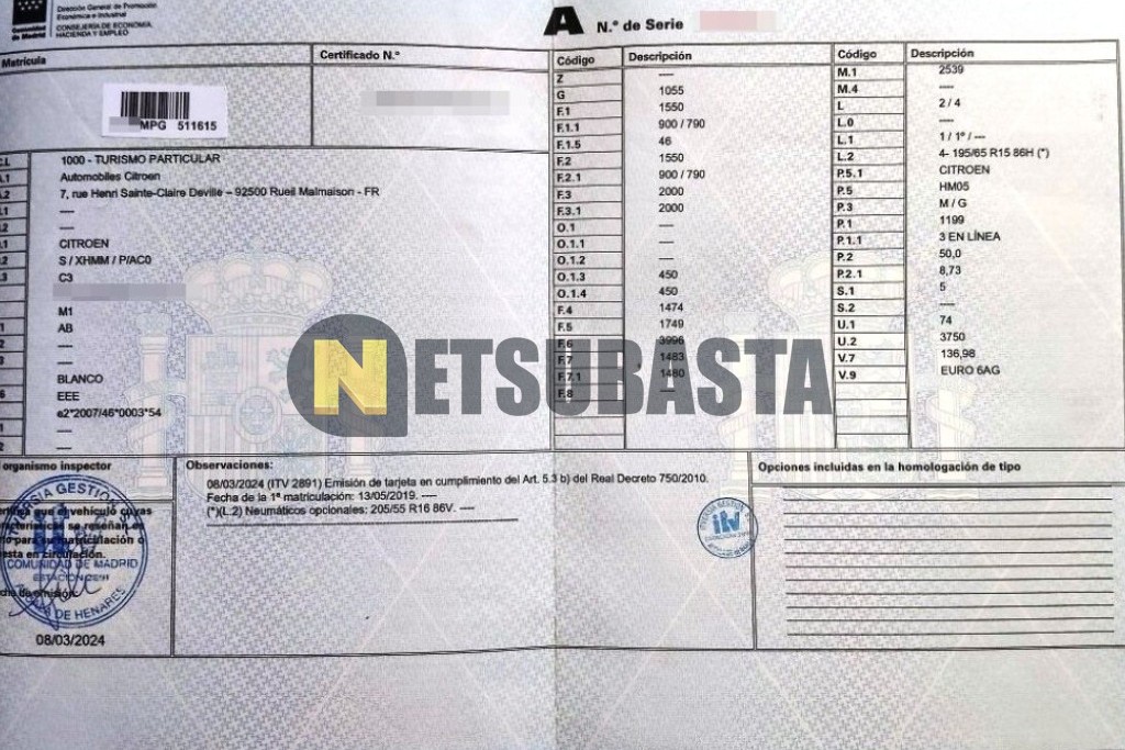 Citroën C3 1.2 PureTech 2019