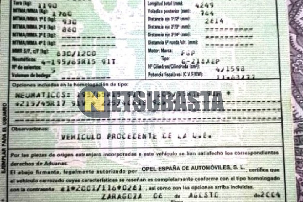 Opel Astra 1.6 2004