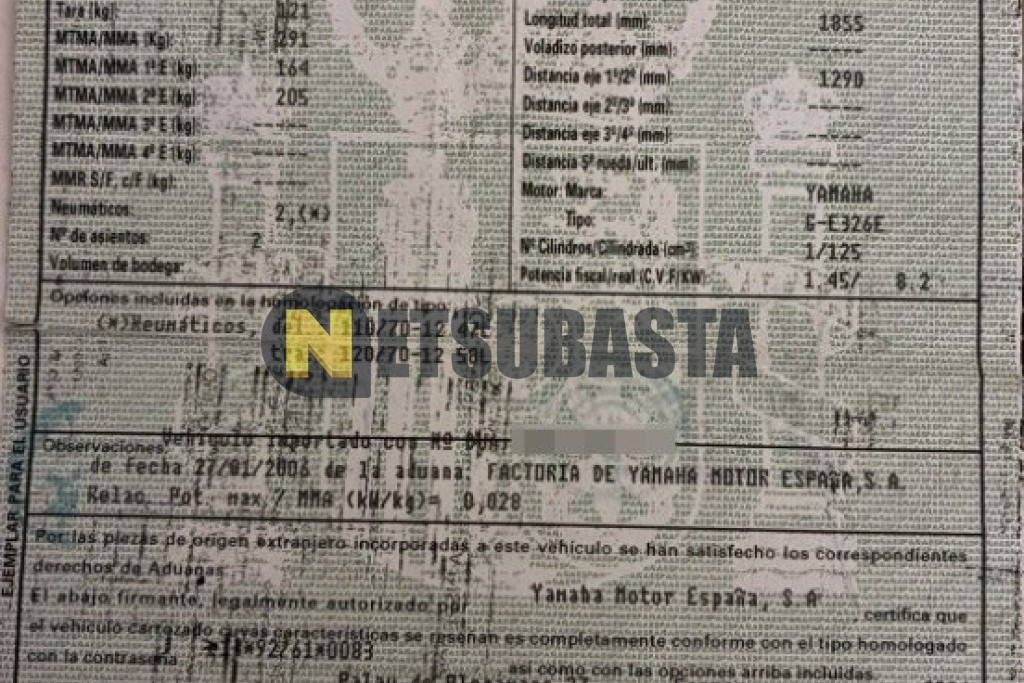 Yamaha Cygnus 125 X 2006