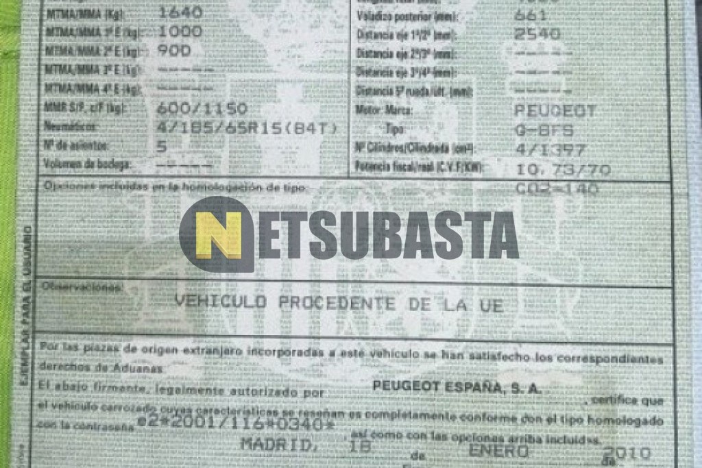 Peugeot 207 1.4 VTi 2010