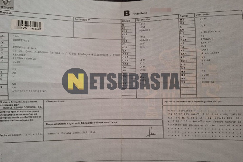 Renault Clio 1.5 dCi 2014