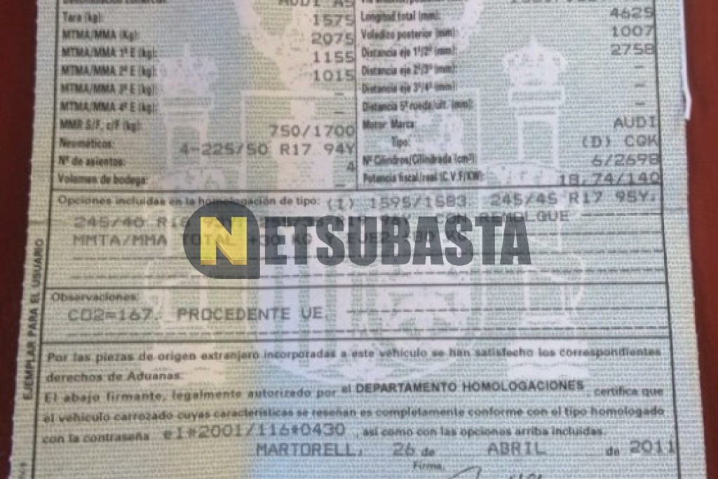 Audi A5 Coupe 2.7 TDI multitronic DPF 2011