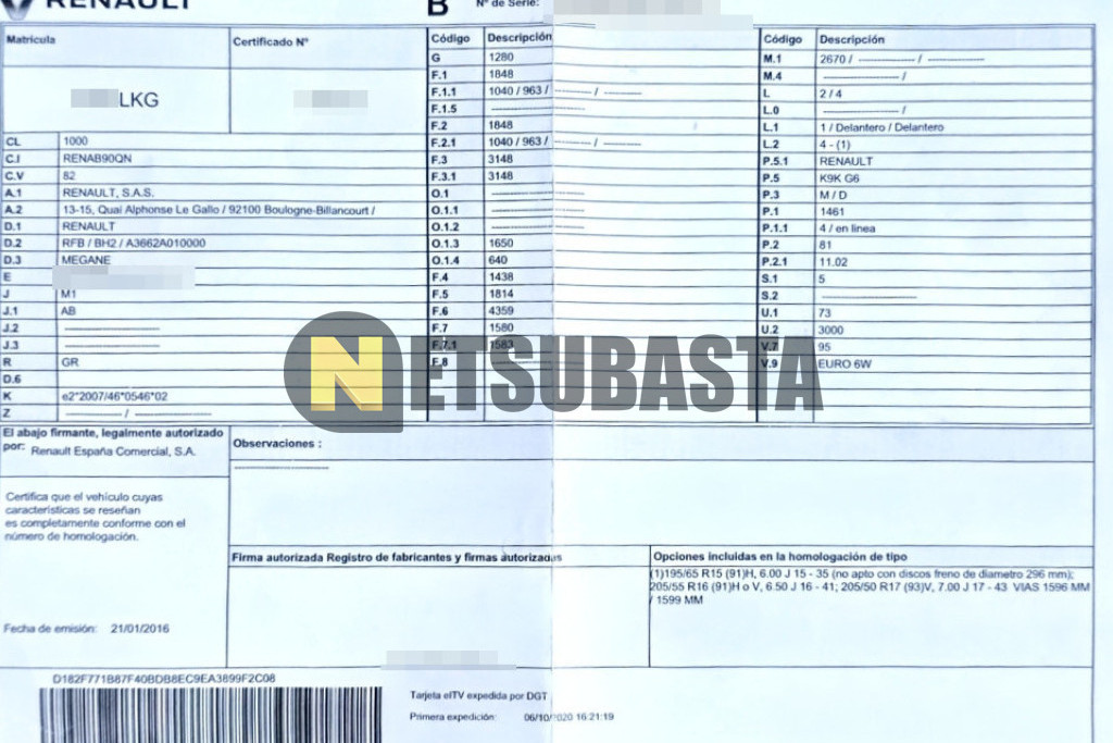 Renault Megane 1.5 dCi 2020