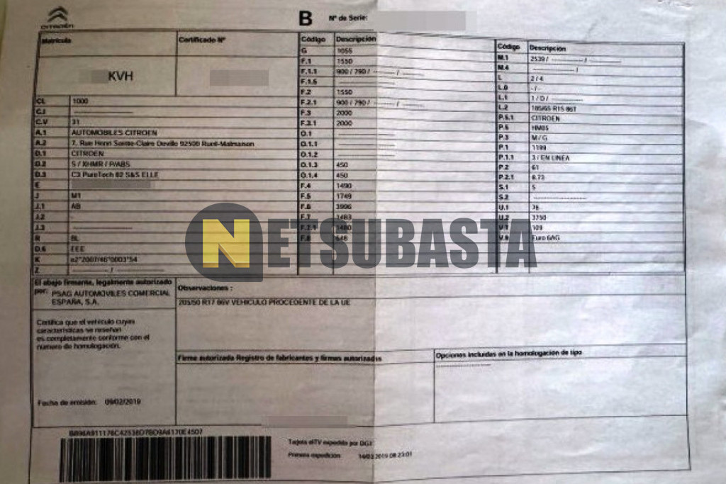 Citroën C3 1.2 Puretech 2019