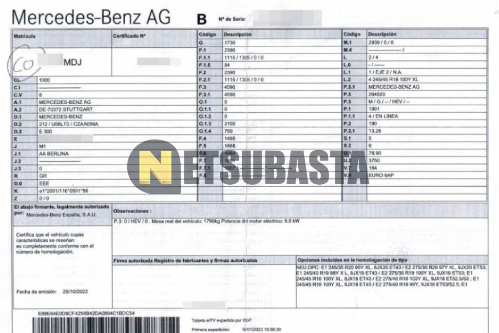 Mercedes-Benz E 300 2023