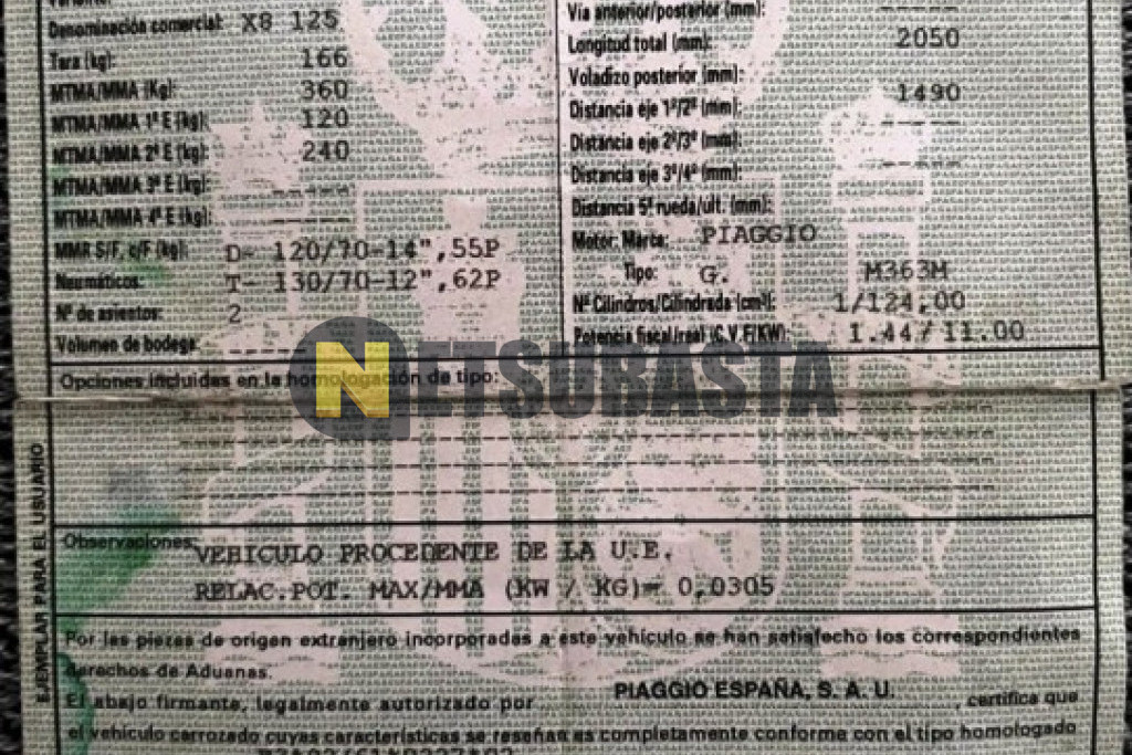 Piaggio X8 125 2004