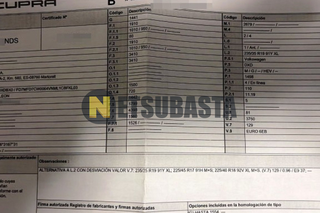 Cupra Leon 1.5 eTSI DSG 2025