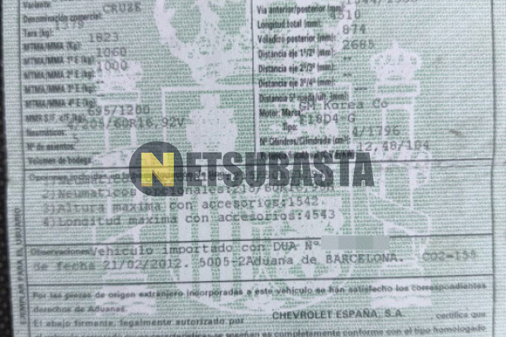 Chevrolet Cruze 1.8 2013