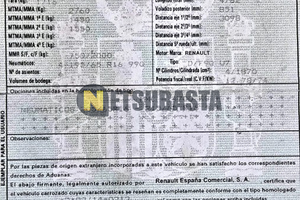 Renault Trafic 1.9 dCi 2006