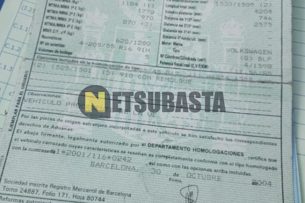 Volkswagen Golf 1.6 FSI 2004