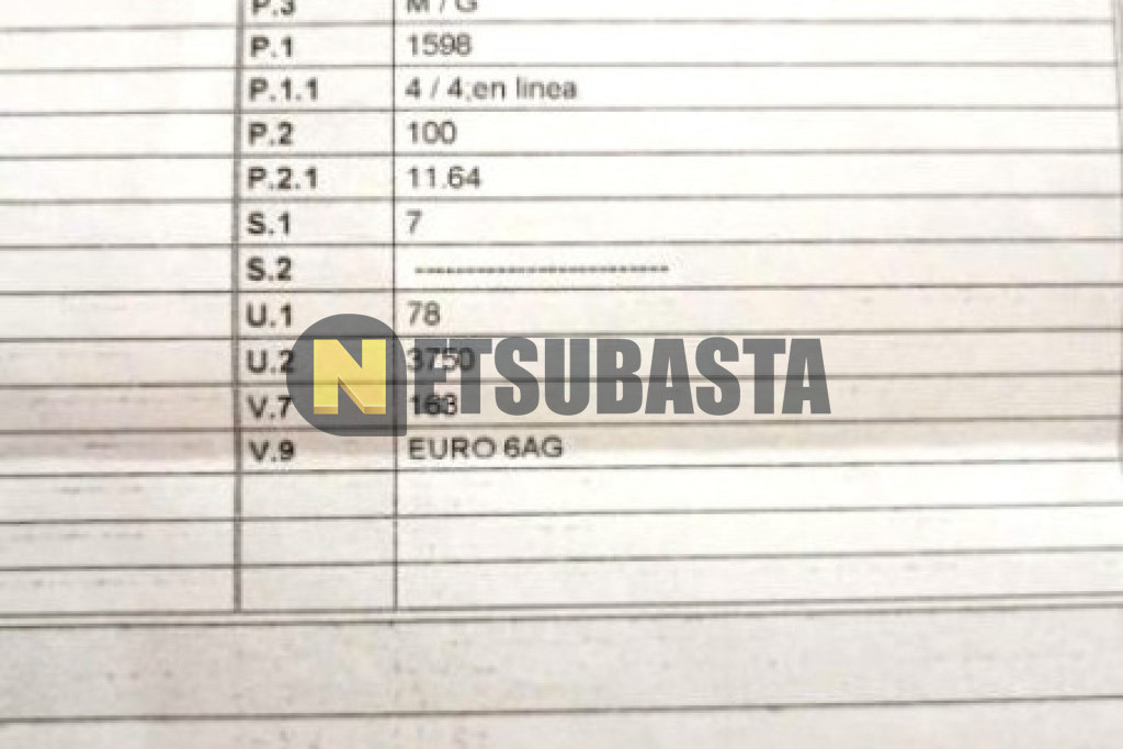 Opel Zafira Tourer 1.6 7 plazas 2019