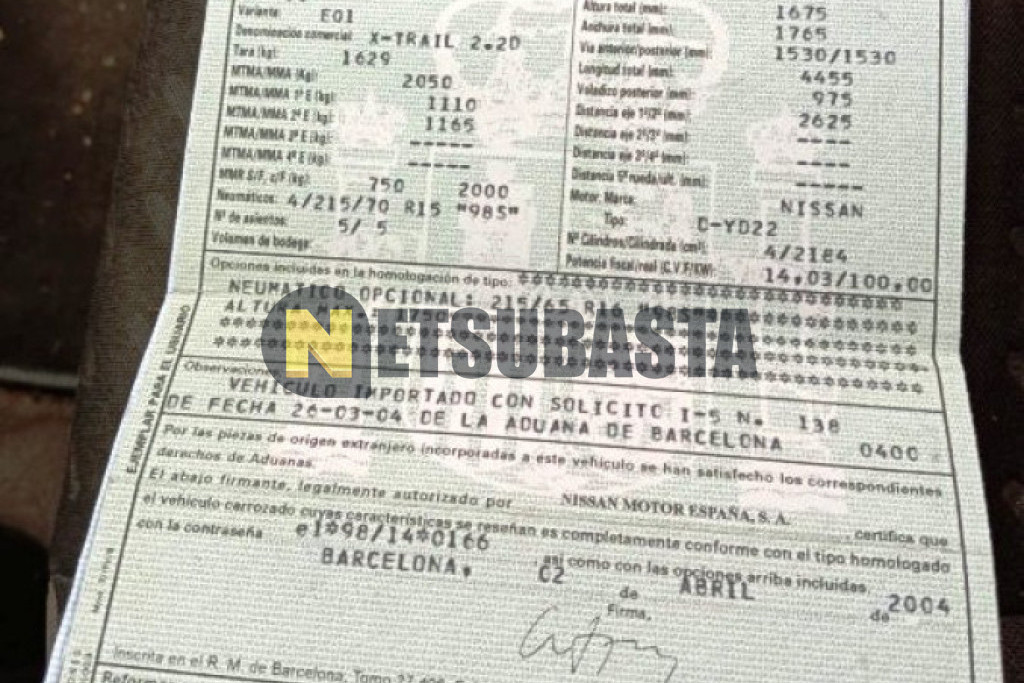 Nissan X-Trail 2.2 dCi 2004