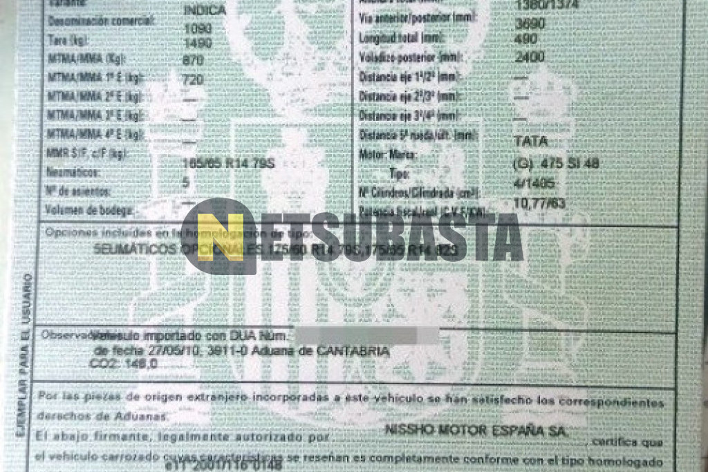 Tata Indica 1.4 MPFi 2010