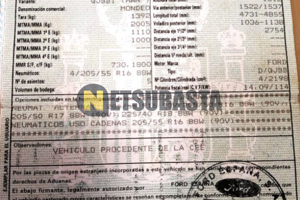 Ford Mondeo 2.2 TDCi 2006