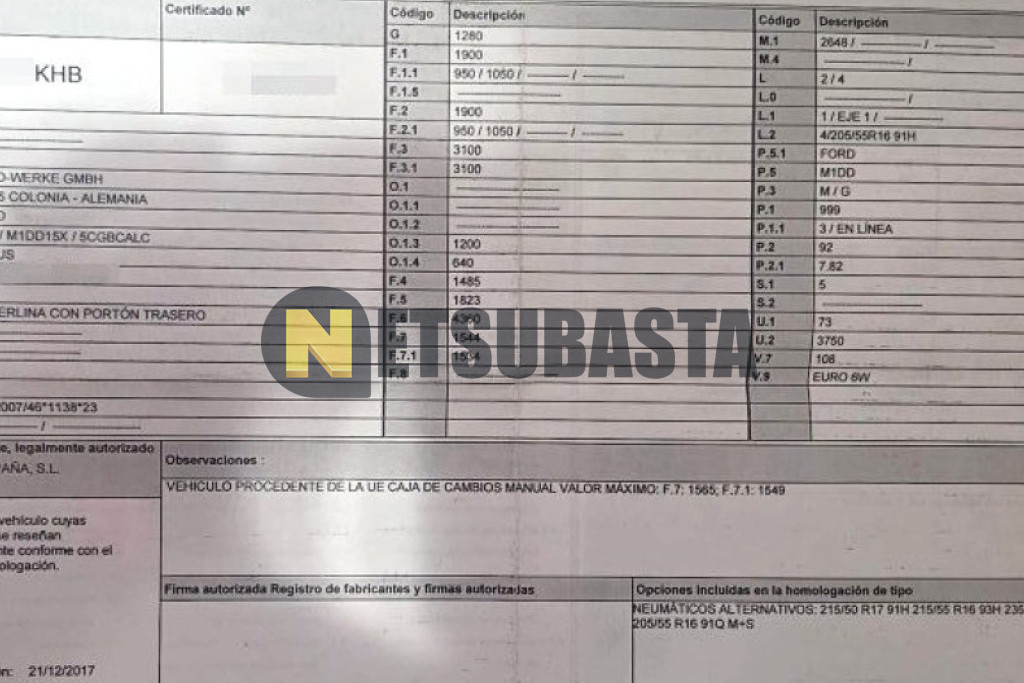 Ford Focus 1.0 EcoBoost 2018