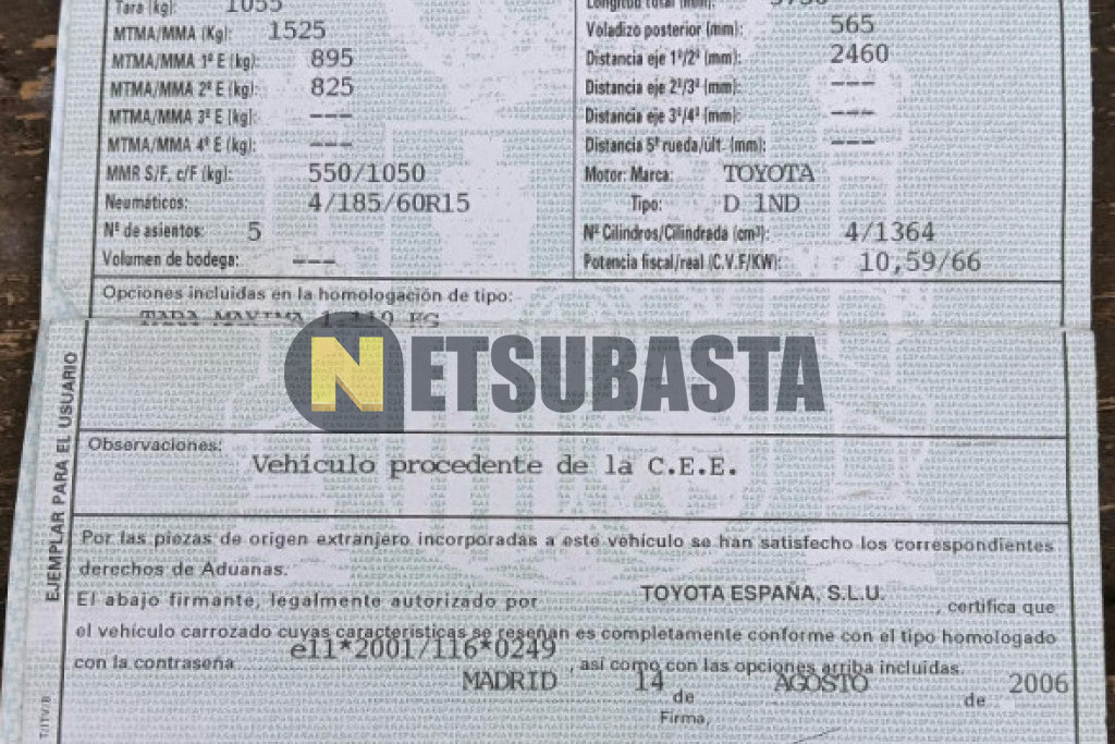 Toyota Yaris 1.4 D-4D 2006